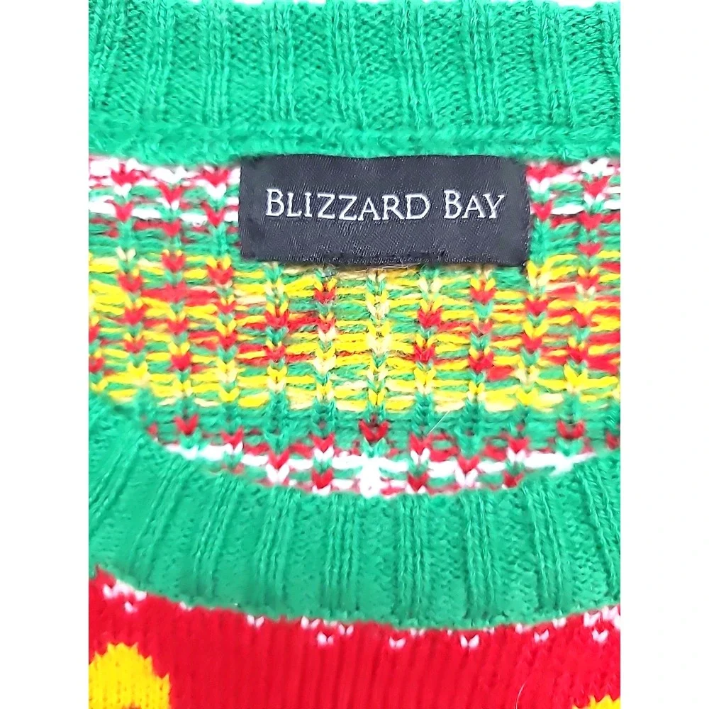 Blizzard Bay Tacos Sombrero‎ Fiesta Mens Ugly Christmas Sweater Long Sleeves XXL